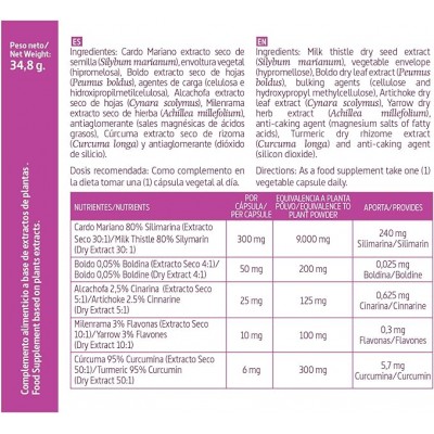 Cardo Mariano Complex 9725 mg - 60 Cápsulas