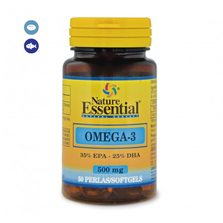 OMEGA 3 EPA 35% DHA 25% 500 MG 50 PERLAS
