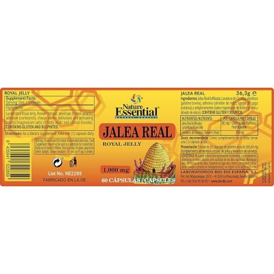 Jalea Real 1000 mg - Suplemento Natural