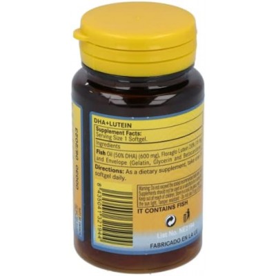 DHA Luteína 615 mg - 50 Perlas | Cuidado Ocular