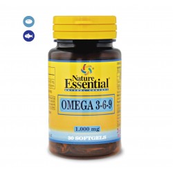 Omega 3 6 9 1000 mg - 30 Perlas | Compra Tu Suplemento