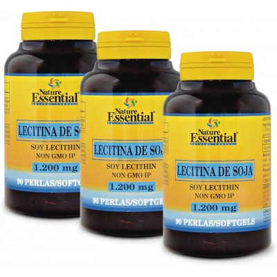 Lecitina Soja 1200 mg 150 Perlas - Suplemento Natural