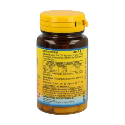 Calcio Coral 500 mg - Suplemento Esencial