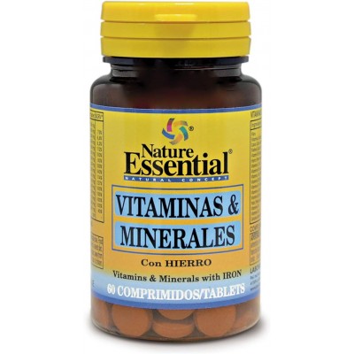 Vitaminas Minerales 60 Tab - Suplemento Esencial