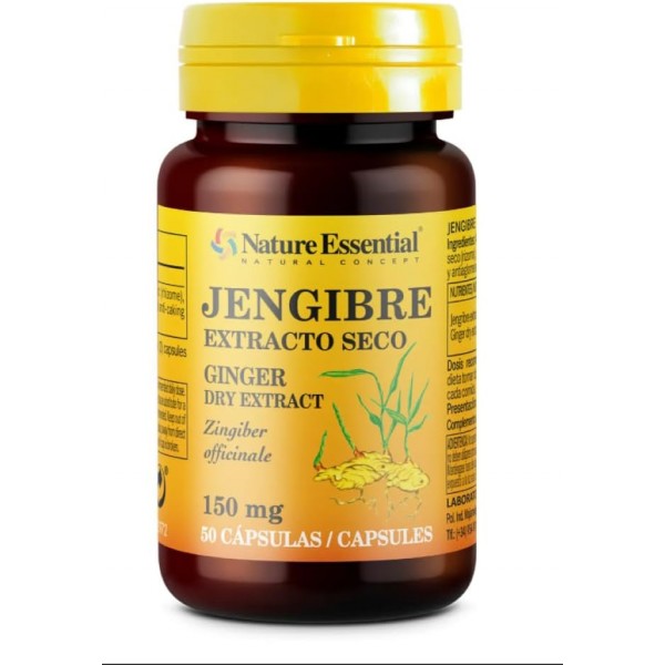 JENGIBRE 150 MG EXT SECO 50 CAP
