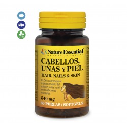 Cabelos Uñas Piel 540 mg - Nature Essential