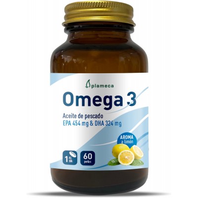Omega 3 Plameca: EPA 324 DHA Sabor Limón