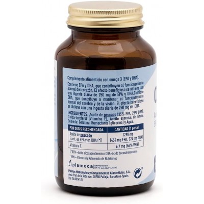 Omega 3 Plameca: EPA 324 DHA Sabor Limón
