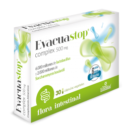 Evacuastop Complex 500 mg - Suplemento Digestivo
