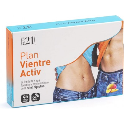 Plan 21 Vientre Activ 45 Caps - Mango Activ