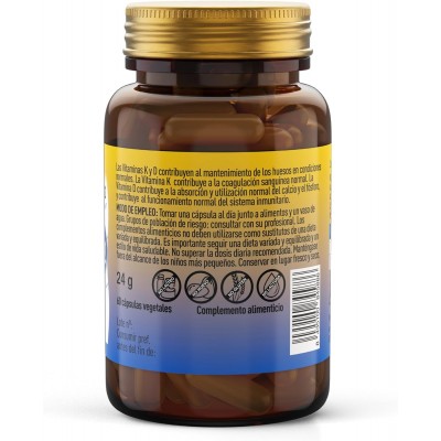 Vitamina D3 K2 4000 UI 100 MCG - 60 Caps
