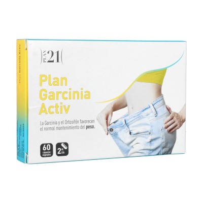 Plan 21 Garcinia Activ 60 Caps - Suplemento Natural