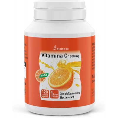 Vitamina C 1000 mg 120 Caps Plameca - Compra Ahora