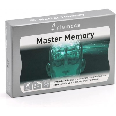 MASTER MEMORY 30 CAPS - Suplemento para la Concentración