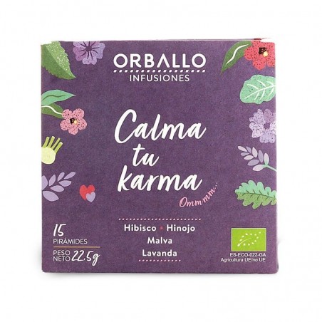 CALMA TU KARMA ECO HIBISCO HINOJO MALVA LAVAN 12 P
