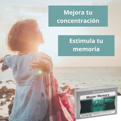 MASTER MEMORY 30 CAPS - Suplemento para la Concentración