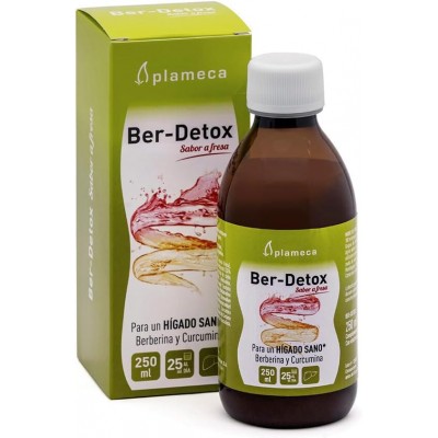 BER DETOX Sabor Fresa 250 ML - Suplemento Nutricional