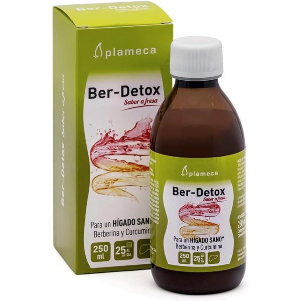BER DETOX sabor fresa 250 ML