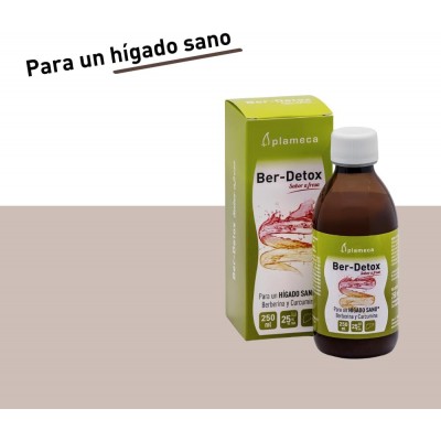 BER DETOX Sabor Fresa 250 ML - Suplemento Nutricional