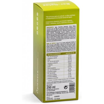 BER DETOX Sabor Fresa 250 ML - Suplemento Nutricional