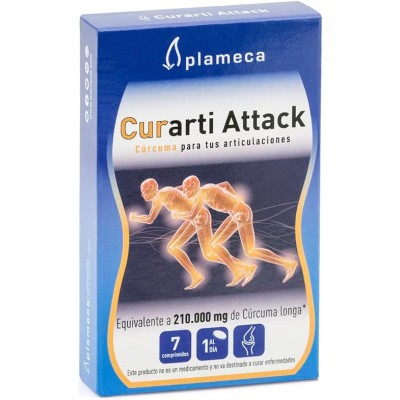 CURARTI ATTACK 7 COMP - Suplemento Alimenticio