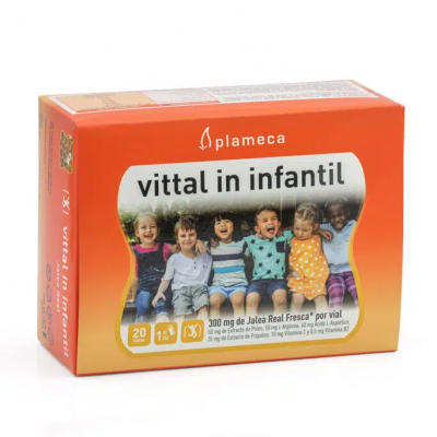 Jalea Real Vittal In Infantil 20 Viales 10 ml
