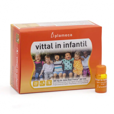 Jalea Real Vittal In Infantil 20 Viales 10 ml