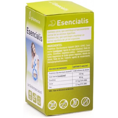 Esencialis Probiótico 60 Caps - Bienestar Digestivo
