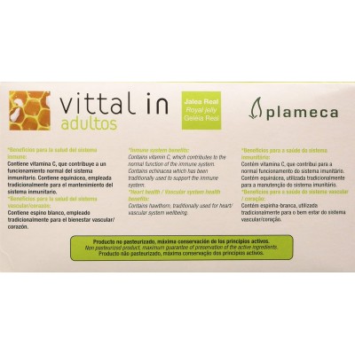 Jalea Real Vittal en Viales - 20 Viales 10 ml