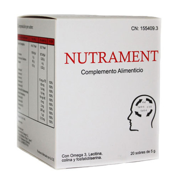 NUTRAMENT 20 SOBRES