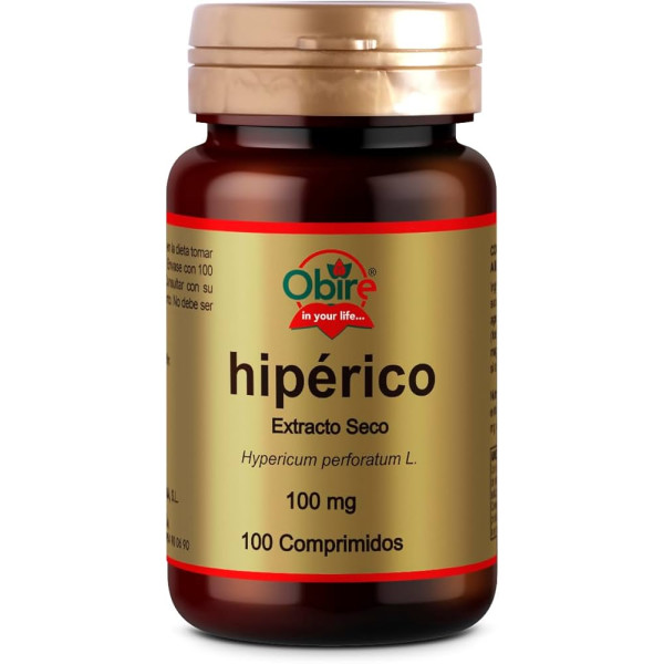 HIPERICO EXT SECO 100 MG 100 COMP OBIRE
