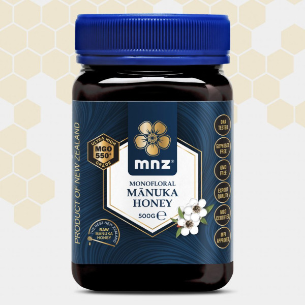 MIEL MANUKA MGO 550+ 500 gr