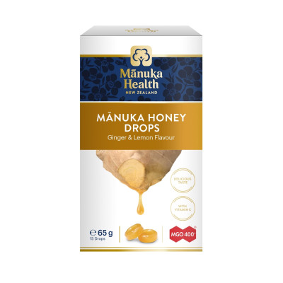 Caramelos Jengibre y Limón 65g - Manuka Health