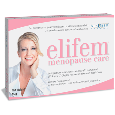 Elifem 30 Comp - Suplemento Natural Menopausia