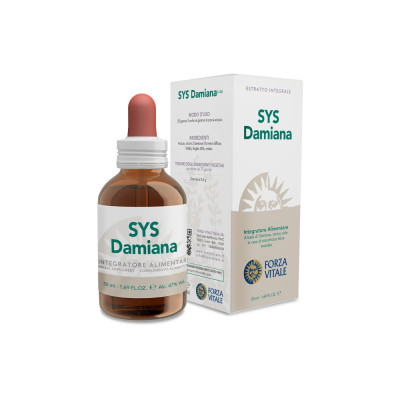SYS Damiana 50 ML - Suplemento Natural Energizante