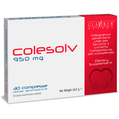 COLESOLV 500 MG 30 COMP - Suplemento Natural