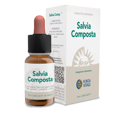 Salvia Composta 10 ml - Esencia Vibracional