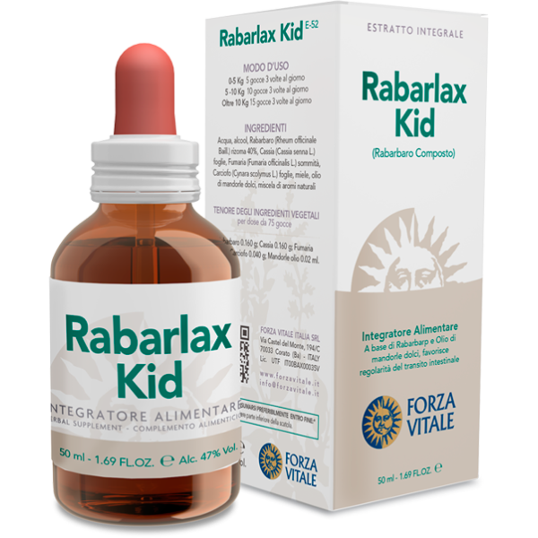 RABARBARO COMPOSTO 50 ML (RABARLAX KIDS)