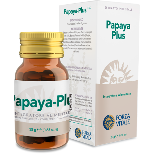 PAPAYA - PLUS 25 GR 60 COMP