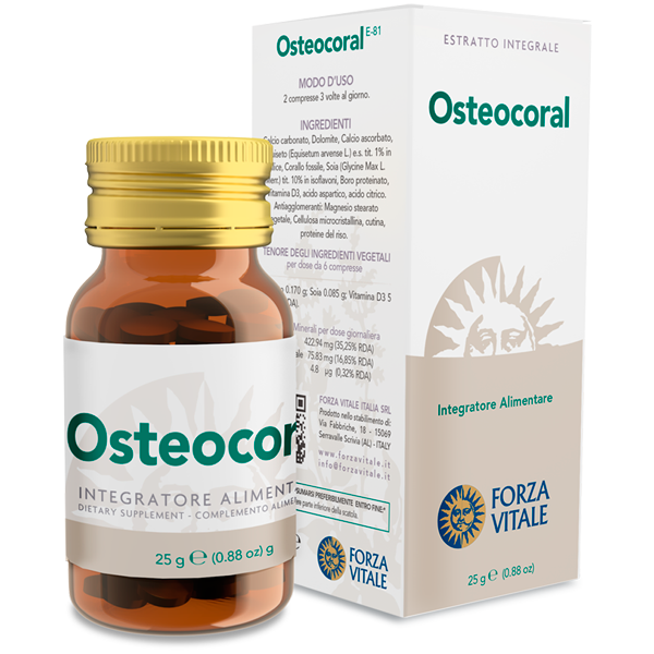 OSTEOCORAL 25 GR (CORALLO COMPOSTO)  60 TAB.