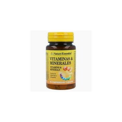 Vitaminas Minerales 60 Tab - Suplemento Esencial