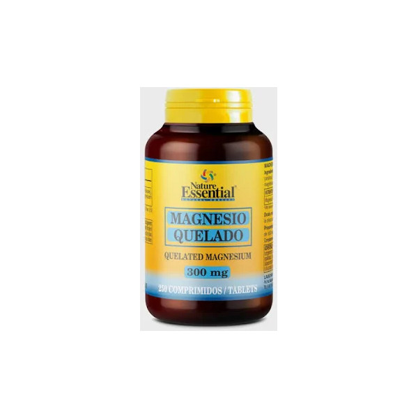 MAGNESIO QUELADO 300MG 250 COM NATURE ESSENTIAL
