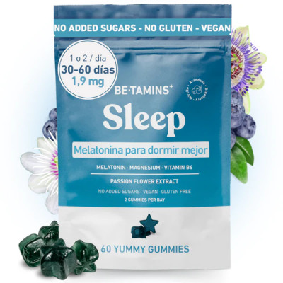 SLEEP 60 GOMINOLAS BETAMINS - Suplemento Natural