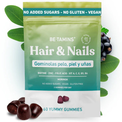HAIR NAILS 60 GOMINOLAS - Suplemento de Belleza