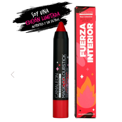 Camaleón Magic Rojo 02 + Scrub Rosa - Compratusuplemento