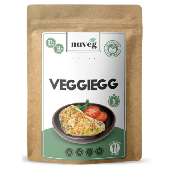 VEGGIEGG HUEVO VEGANO 120 gr NUVEG 12 RCS