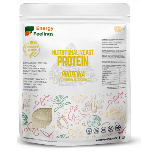 PROTEINA DE LEVADURA NUTRICIONAL 82 % 500 GR XL PACK