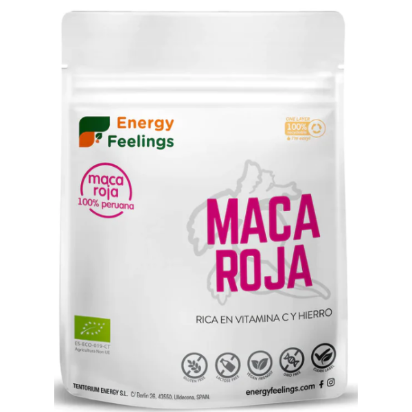 MACA ROJA POLVO ECO 200 GR DOYPACK
