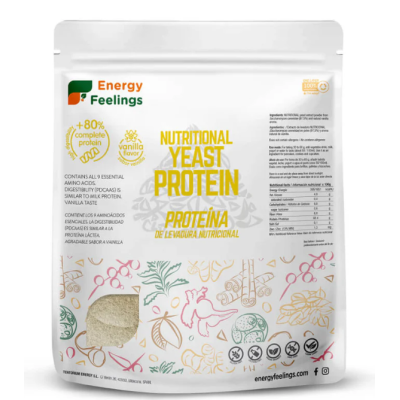 Proteína de Levadura Sabor Vainilla 80% - 1kg XXL Pack