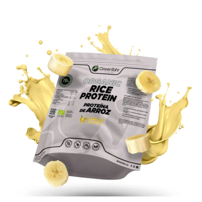 Proteína de Arroz Sabor Banana Eco 750g - Greentahr